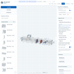 AHU Builder animation controls for configuring equipment status bindings and exported animation speed.