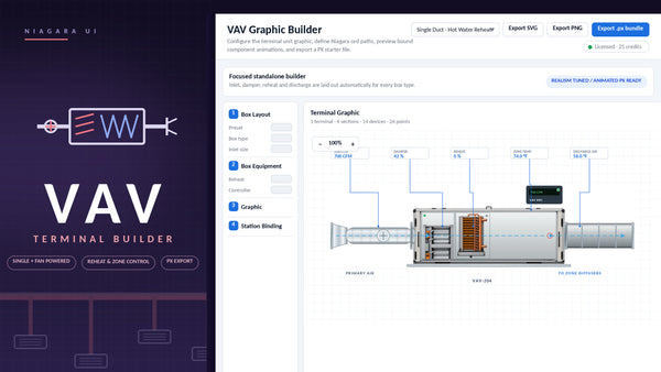 VAV Builder Commercial License